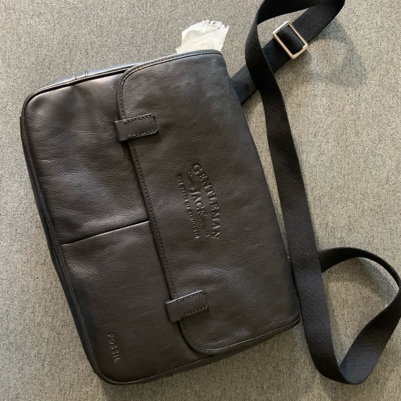 Fossil men’s gentleman jack estate messenger bag - Picture 2 of 8